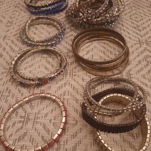 29 Total Mixed Bundle Vintage Bracelets